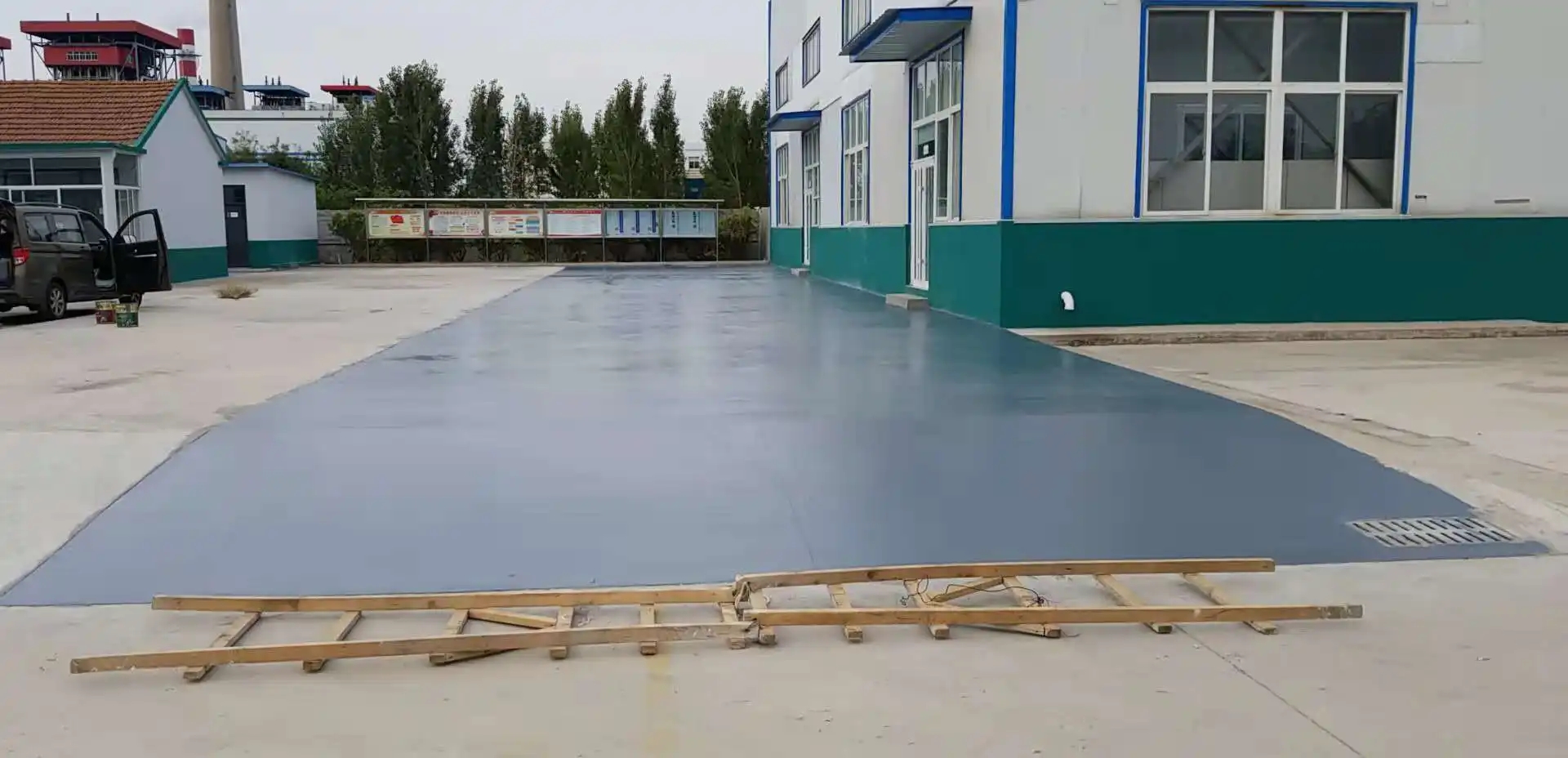 奉节车间厂房地坪漆修补翻新